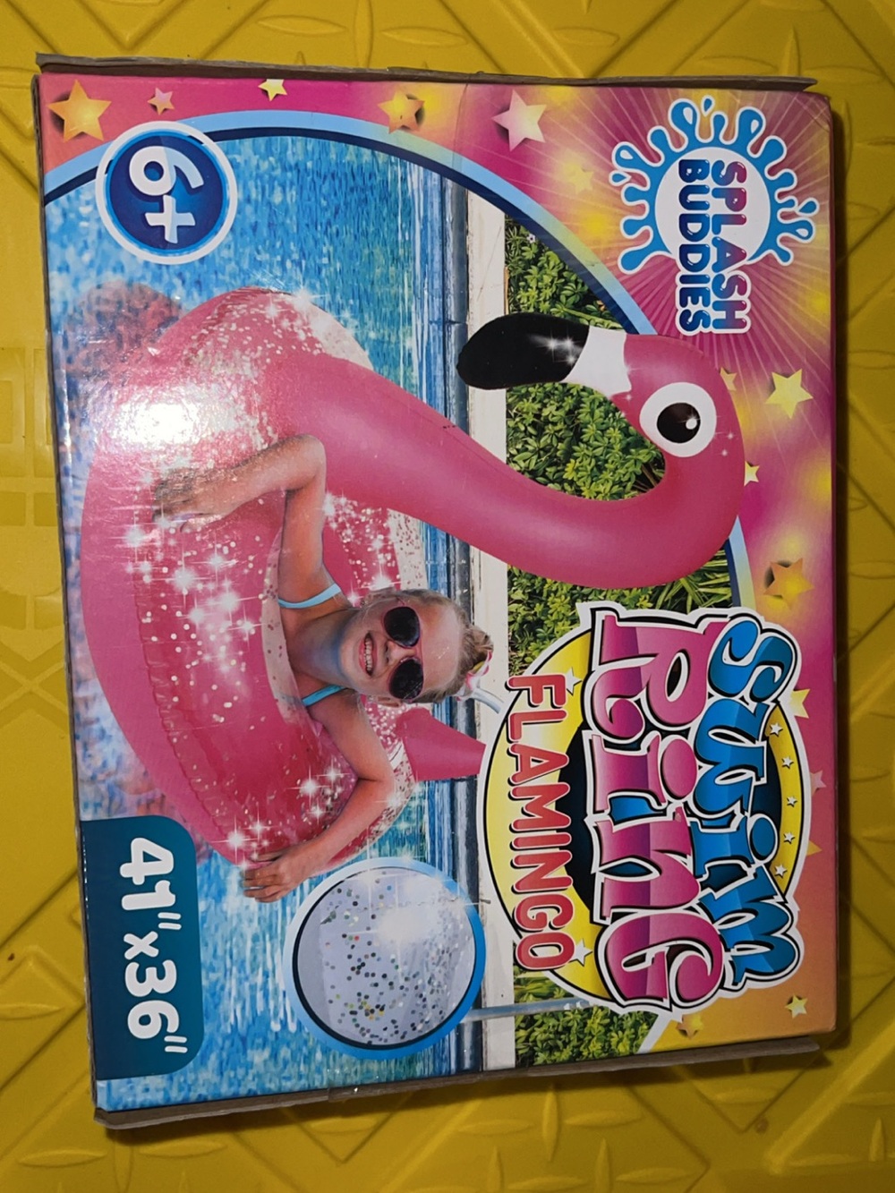 Pink Flamingo Pool Float - Kids